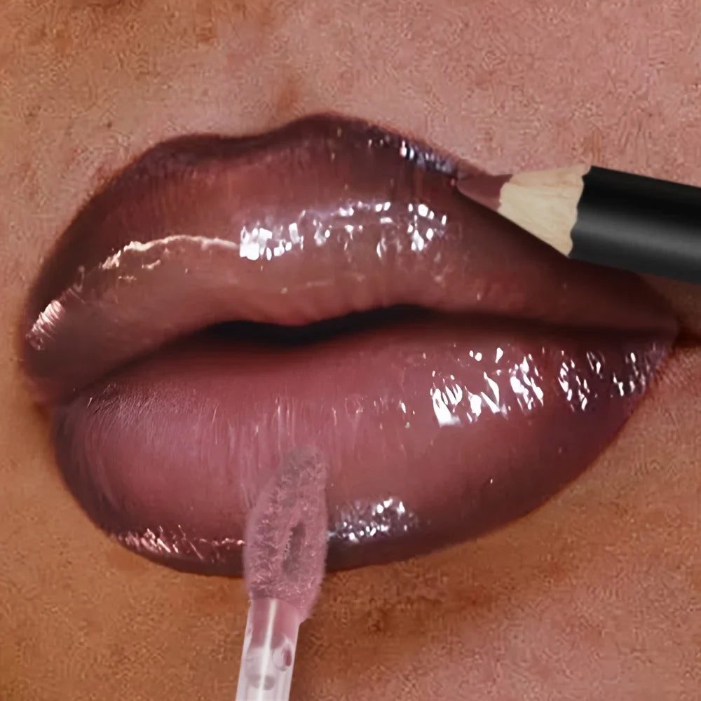 Lumèa High-Shine Lip Trio — Gloss, Oil & Liner