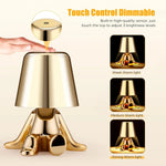 Golden Hour Sculptural Table Lamp — Warm LED Nightlight 6