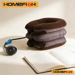 Nectara Inflatable Neck Traction Pillow — Cervical Relief for Home & Office 4