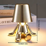 Golden Hour Sculptural Table Lamp — Warm LED Nightlight 3