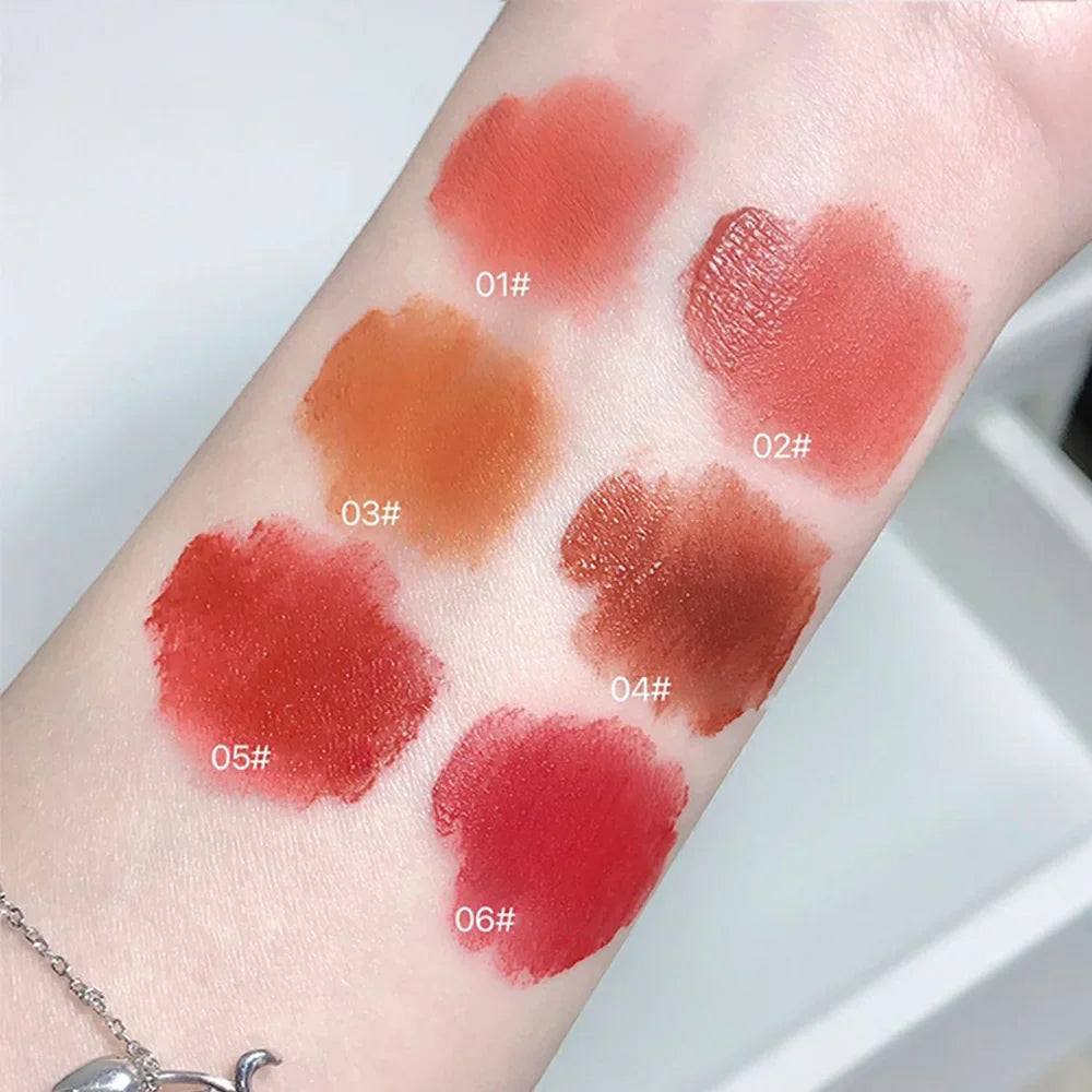 Lumèa Velvet Lip Tint — Squeeze Tube with Keychain Clip