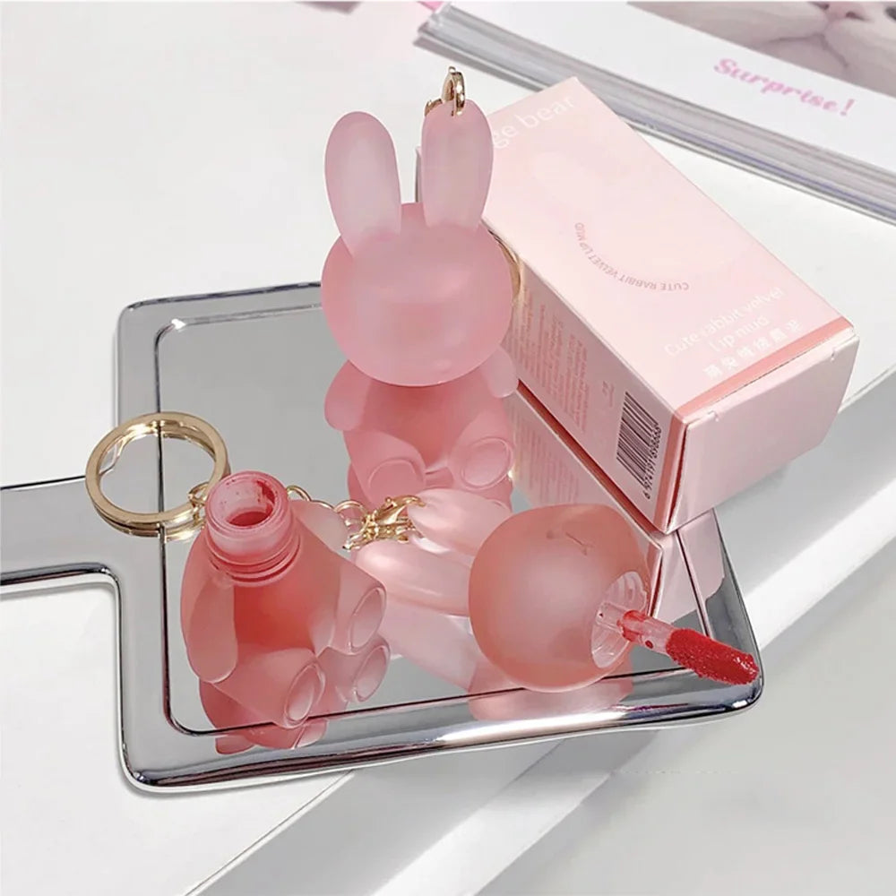 Lumèa Velvet Lip Tint — Squeeze Tube with Keychain Clip
