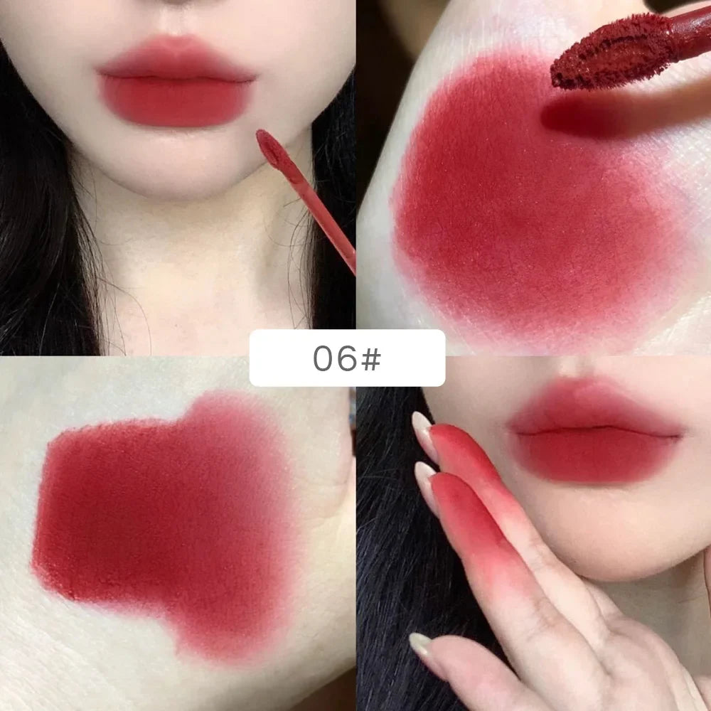 Lumèa Velvet Lip Tint — Squeeze Tube with Keychain Clip
