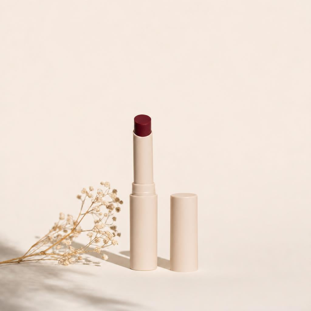 Lumèa Velvet Lip Tint — Squeeze Tube with Keychain Clip