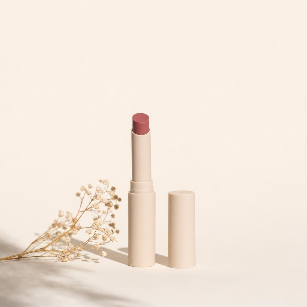 Lumèa Velvet Lip Tint — Squeeze Tube with Keychain Clip